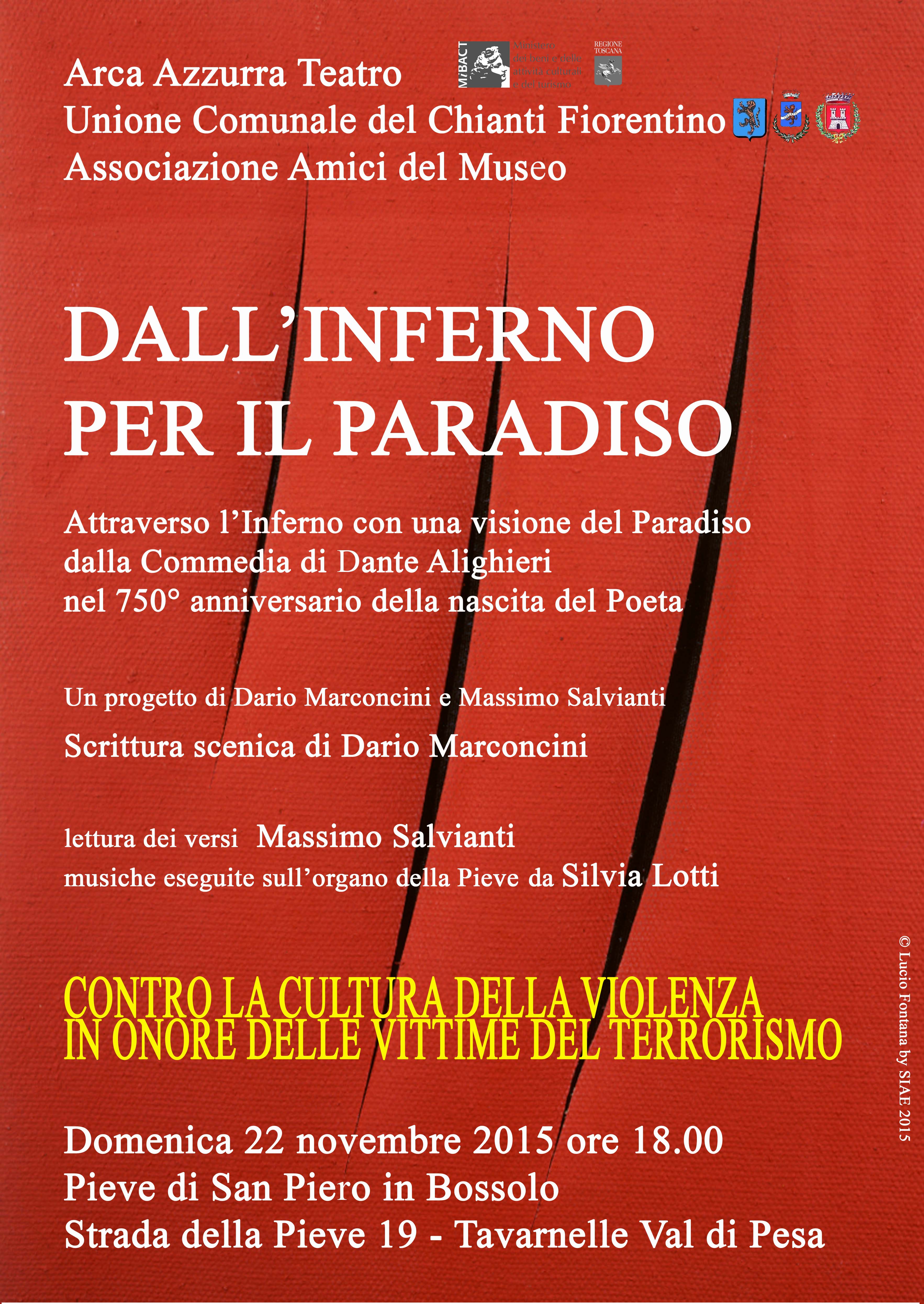 Dall’inferno per il Paradiso