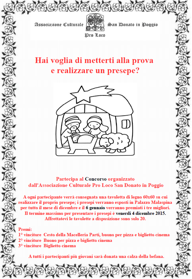 Concorso Presepi 2015