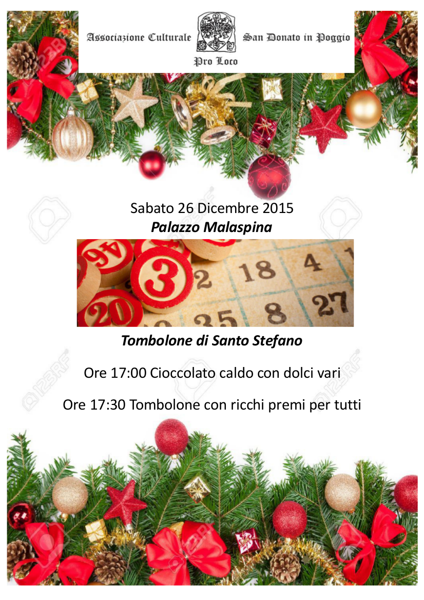 Tombolone di Santo Stefano